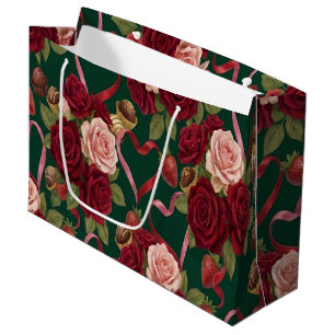 Luxurious Red Roses Large Gift Bag