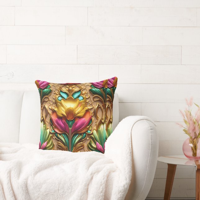 "Luxurious Throw Pillow: Elegant Comfort for Your  Cushion (Couch)