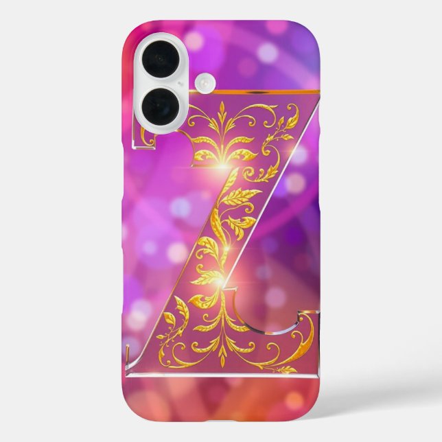 Luxurious Transparent Letter Z  Case-Mate iPhone Case (Back)