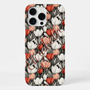 Luxurious Tulip Custom Iphone Case For Unique Gift