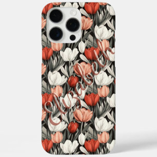 Luxurious Tulip Custom Iphone Case For Unique Gift