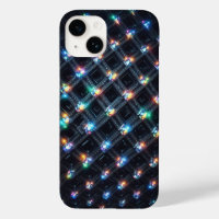 Luxury 3D Geometric Grid Multi-Colour Glowing Jewe