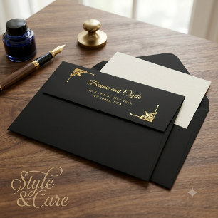 Luxury A7 Envelope for Wedding RSVP Invitations