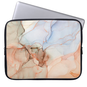 Luxury Abstract: Alcohol Ink Art Laptop Sleeve