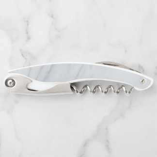 Luxury Abstract Fluid Agate Stone & Crystal Textur Corkscrew