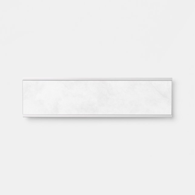 Luxury Abstract Fluid Agate Stone & Crystal Textur Door Sign (Front)