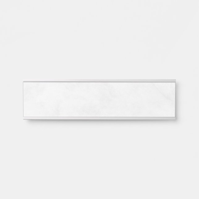 Luxury Abstract Fluid Agate Stone & Crystal Textur Door Sign (Front)
