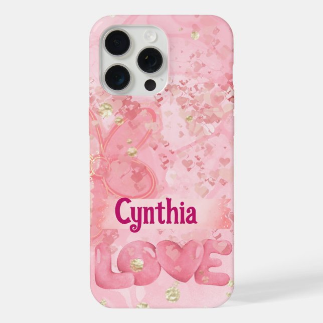 Luxury Abstract iPhone Case (Back)