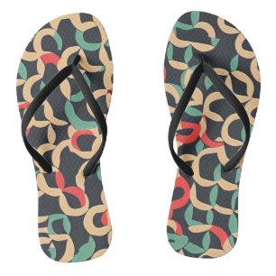 Luxury Abstract Pattern Jandals
