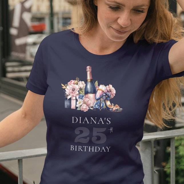 Luxury Adult Birthday Any Year Personalised T-Shirt (Creator Uploaded)