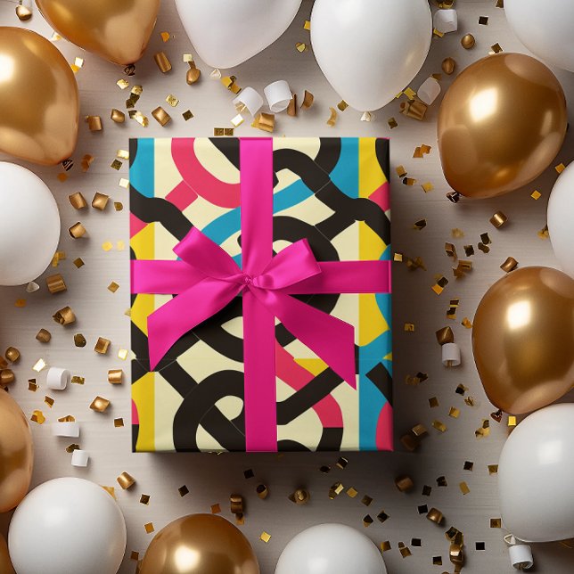 Luxury African Gift Wrap Sheet, Modern Creative,  (Creator Uploaded)