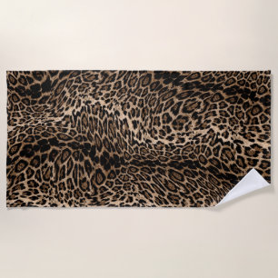 Luxury Animal Print beach Towel