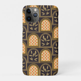 Luxury Art Deco Geometric Floral Seamless Pattern Case-Mate iPhone Case