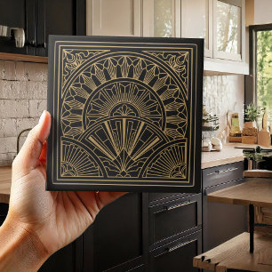 Luxury Art Deco Geometric Pat#2 ID1196 Tile