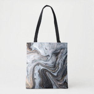 Luxury art in Eastern style. Golden swirl, artisti Tote Bag