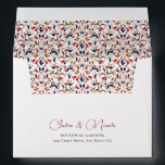 Luxury Artistic Botanical Floral Paisley Wedding Envelope<br><div class="desc">Beautiful Invitation to celebrate Special occasions and festivals comes with digital and E-invitation as per your request. We would love to replicate our designs to make multiple products like rsvp cards, labels envelopes, and more. Customisation is available for ready to print on request at info@shamaurcreatif@gmail.com. Look Forward to hearing from...</div>
