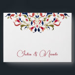 Luxury Artistic Botanical Floral Paisley Wedding Envelope<br><div class="desc">Beautiful Invitation to celebrate Special occasions and festivals comes with digital and E-invitation as per your request. We would love to replicate our designs to make multiple products like rsvp cards, labels envelopes, and more. Customisation is available for ready to print on request at info@shamaurcreatif@gmail.com. Look Forward to hearing from...</div>