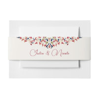 Luxury Artistic Botanical Floral Paisley Wedding