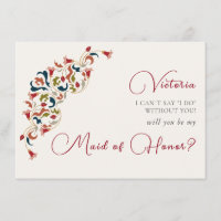Luxury Artistic Botanical Floral Paisley Wedding