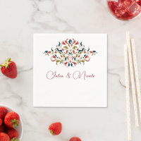 Luxury Artistic Botanical Floral Paisley Wedding
