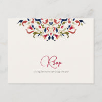 Luxury Artistic Botanical Floral Paisley Wedding