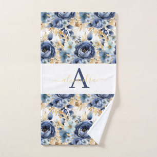 Luxury Bath Towel Set Pamper Yourself w/ Flowers