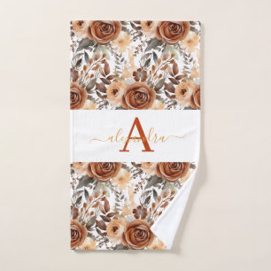 Luxury Bath Towel Set   Pamper Yourself w/ Flowers