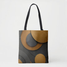 Luxury Black and Gold Geometric Abstract Design