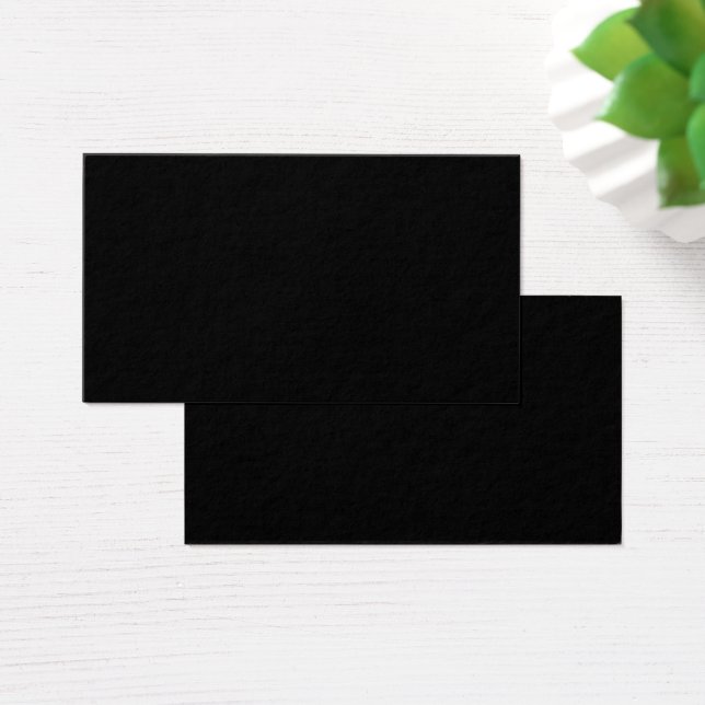 Luxury Black Elegance | Premium Profile Cards (Desk)