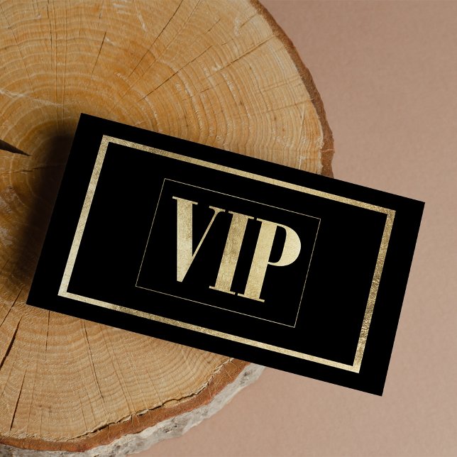 Luxury black gold glam VIP card club member (Luxury black gold glam VIP card club member)