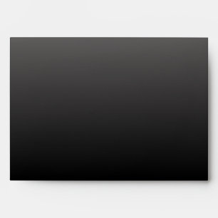 Luxury Black & Gold Wedding Envelope