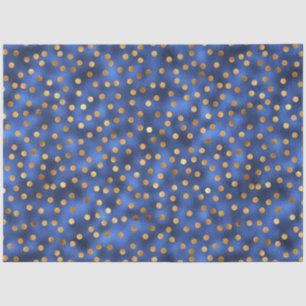 Luxury Blue and Gold Series Design 20 Tissue Paper