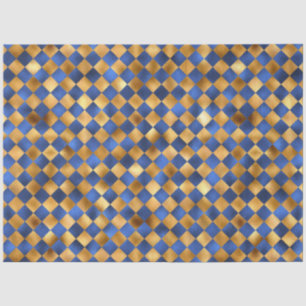 Luxury Blue and Gold Series Design 9 Tissue Paper