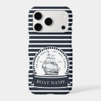 Luxury Blue Boat Family Name