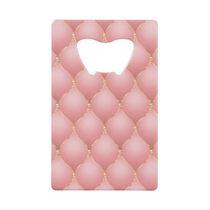 Luxury Blush Pink Rose Gold Diamond Tufted Pattern
