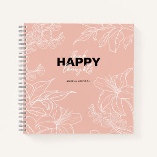 Luxury Boss Lady Pink Motivation Notebook