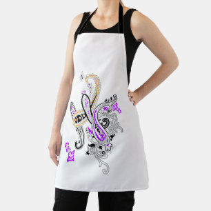 Luxury Botanical Paisley Collection Apron