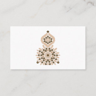Luxury Botanical Wedding Calling Card