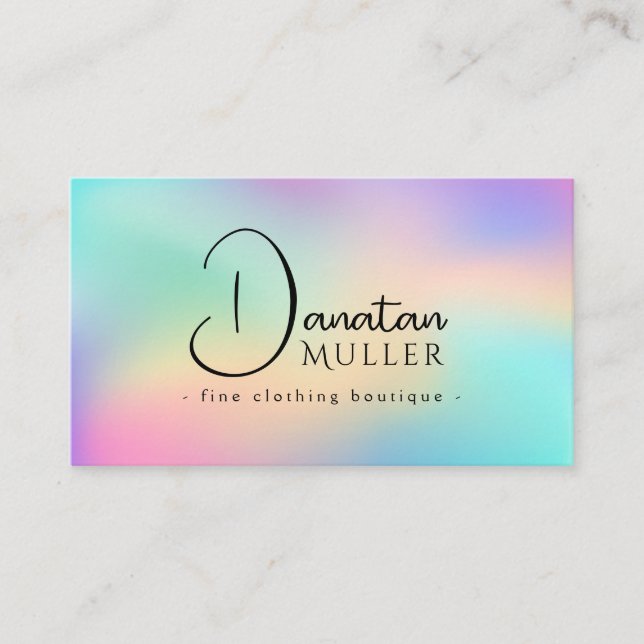 Luxury Boutique opal stone  Business Card (Front)