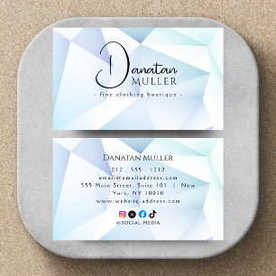 Luxury Boutique opal stone  Business Card