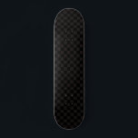 Luxury Brown/Black Chequered Skateboard<br><div class="desc">Luxury Brown/Black Chequered skateboard.</div>