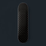 Luxury Brown/Black Chequered Skateboard<br><div class="desc">Luxury Brown/Black Chequered skateboard.</div>