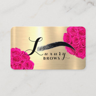 Luxury Brows Business Card