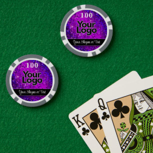 Luxury Business Logo Corporate Event Office Party Poker Chips