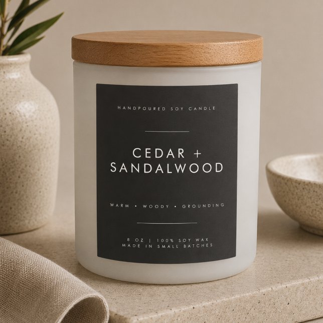 Luxury Candle Branding Small Business Label (Creator Uploaded)