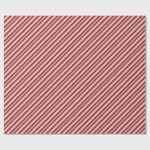 Luxury Candy Cane Stripe Christmas Wrapping Paper