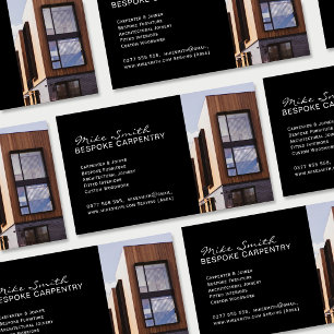 Luxury Carpentry Business Card Bespoke Carpenter
