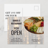 Luxury Catering Marketing Postcard