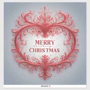 🌸 Luxury Christmas Ornament Glow Sticker 🌸