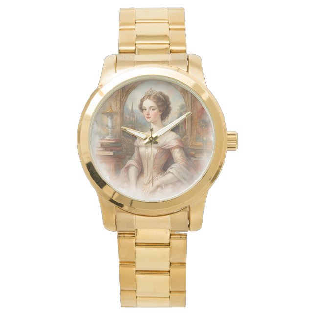 Luxury,Classic,Beautiful Princess,European Style Watch (Front)